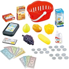 Cash Register Toy for Kids – Electronic Play Till with Scanner, Card Reader, Play Money & Grocery Accessories – Educational Role Play Set Ages 3+ thumbnail 3