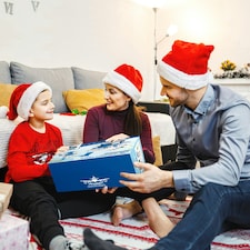 Transport Cargo Airplane Car Toy Play Set – Transforming Airplane with Vehicles, Tracks & City Map – 3-in-1 Imaginative Play for Kids Ages 3+ thumbnail 6