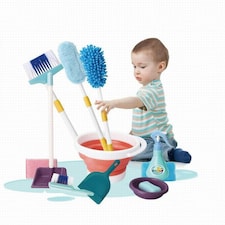Children’s Cleaning Playset – Realistic Family Cleaning Set for Kids