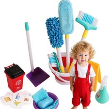 Children’s Cleaning Playset – Realistic Family Cleaning Set for Kids thumbnail 5