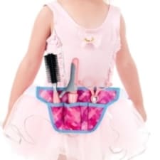 35-Piece Pretend Makeup & Hairdressing Set for Girls – Beauty Salon Role Play Kit with Toy Hairdryer, Mirror & Makeup – Portable Bag Included thumbnail 2