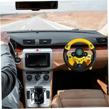Children’s Back Seat Driving Toy – 360° Steering Wheel with Lights, Sounds & Suction Mount thumbnail 5