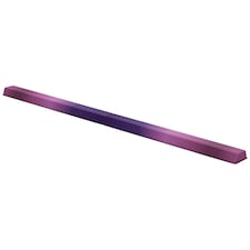 SPORTNOW 7.7FT Folding Gymnastics Balance Beam with Anti-Slip Base, Purple