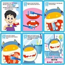 Kids 2-in-1 Doctor & Dentist Role Play Set – 30 Pieces with Carry Case (blue) thumbnail 4