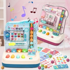 Interactive Ball Roll Toy with Music Lights and Sound blue thumbnail 2