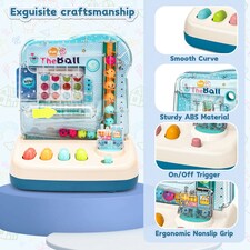 Interactive Ball Roll Toy with Music Lights and Sound blue thumbnail 3