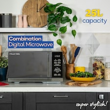 Russell Hobbs Digital Combination Microwave 25L 900W Black RHM2501B thumbnail 2