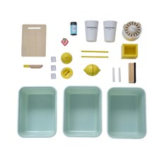 Teamson Kids Shop Playset Sunny Citrus Lemonade Stand with Interactive Accessories thumbnail 4