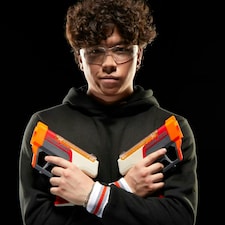 NERF - Pro Gelfire Dual Wield 2-Pack + 300 Hydrated Gelfire Rounds thumbnail 6