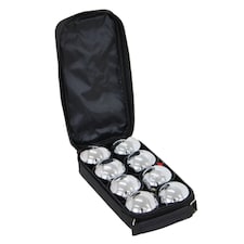 Oypla 8pc French Boules Petanque Balls Garden Game Set with Carry Case thumbnail 4