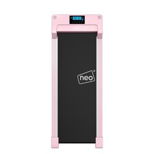 Neo Under Desk Portable Walking Pad Treadmill Adjustable Speed Remote LED Display for Home Office Fitness Exercise Installation-Free | Pink thumbnail 8
