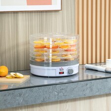 HOMCOM 5 Tier Food Dehydrator for Drying Fruit Meat Vegetable Jerky Pet Treat thumbnail 2