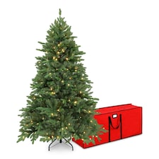 Richmond Fir Winter Pre-Lit Artificial Christmas Tree | Multi | One Size thumbnail 5