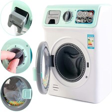 My First Washing Machine Play Set – Realistic Laundry Toy with Lights, Sounds & Accessories Educational Gift for Kids Ages 3+ thumbnail 3