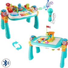 2 in 1 Multifunctional Bluetooth Learning Activity Table thumbnail 4