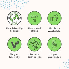 Snug Get Fresh Anti Allergy Mattress Protector | White | Double thumbnail 8