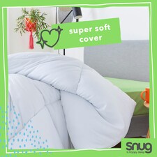 Snug Get Fresh Anti Allergy 10.5 Tog Duvet | White | King thumbnail 4