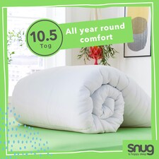 Snug Get Fresh Anti Allergy 10.5 Tog Duvet | White | King thumbnail 5