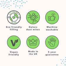 Snug Get Fresh Anti Allergy 10.5 Tog Duvet | White | King thumbnail 7