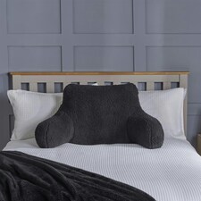 OHS Teddy Fleece Reading Support Soft Cosy Bed Pillow Cuddle Cushion | Cream | Natural | 40 x 60 x 100cm | 1 thumbnail 8