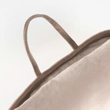 OHS Soft Plump Cosy Reading Support Sofa Bed Pillow Cuddle Cushion With Head Rest | Brown | Mink | 80 x 60cm | 1 thumbnail 8