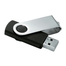 MidOcean Techmate 4GB USB Flash Drive - Black - One Size thumbnail 2