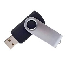 MidOcean Techmate 4GB USB Flash Drive - Black - One Size thumbnail 3