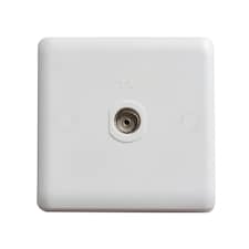 Deta Vimark Single Isolated Co-axial Outlet - Multi Colour - One Size