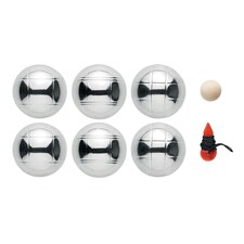 MidOcean Otho Boules Set (Pack of 6) - Silver - One Size thumbnail 3