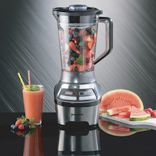 Daewoo Samurai Pro 1200W Electric Blender Smoothie Maker & Ice Crusher Machine | Silver | Black thumbnail 2