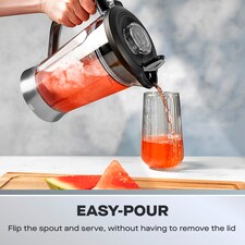 Daewoo Samurai Pro 1200W Electric Blender Smoothie Maker & Ice Crusher Machine | Silver | Black thumbnail 7