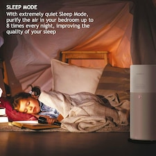 Hoover 500 Air Purifier with Fast Acting H-TRIFILTER and Diffuser White thumbnail 6