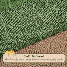 Yaheetech 138 cm Cactus Cat Tree with Natural Sisal Green/Brown thumbnail 5