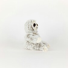 Warmies Marshmallow Sloth Plush Mini Size, Fully Microwavable and Weighted Cuddly Toy for Anxiety, Chill in The Freezer or Heat in Microwave, Soft Toy Heat Pad thumbnail 5