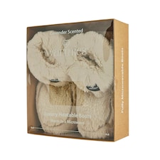 Warmies Microwavable Boots Almond Colour One Size