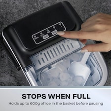 Daewoo Compact Counter top Ice Cube Maker Machine Making 12Kg 9 Blocks in 6 Mins thumbnail 3