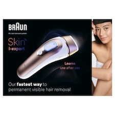 Braun Smart IPL Skin i·expert, At Home Hair Removal, Pouch, Venus Razor, 2 Heads, PL7147 thumbnail 2
