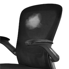 Yaheetech Ergonomic Office Chair Adjustable Mesh Chair Black | Black thumbnail 4