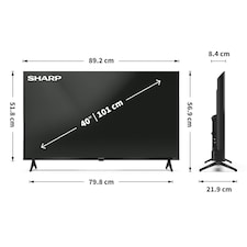 SHARP 40HD2225K 40 Inch Full HD Roku Smart TV with Freely thumbnail 2