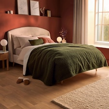 Silentnight Heat Genie Self Heating Giant Blanket Green Cable Knit | Green | XL thumbnail 10