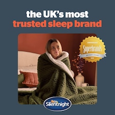 Silentnight Heat Genie Self Heating Giant Blanket Green Cable Knit | Green | XL thumbnail 8