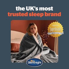 Silentnight Heat Genie Self Heating Giant Blanket | Grey | Charcoal | XL thumbnail 8