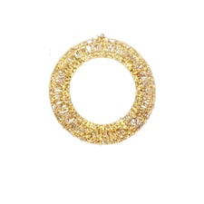 40cm Light up Christmas Galaxy Wreath with 960 Warm White LEDs