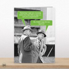 Are You A Superhero? - Funny Retro Greetings Card thumbnail 2