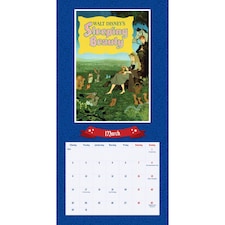 DISNEY VINTAGE POSTERS 2026 SQUARE CALENDAR thumbnail 2