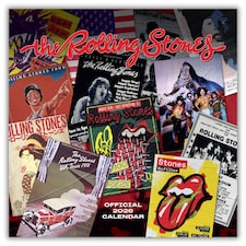 THE ROLLING STONES 2026 SQUARE CALENDAR