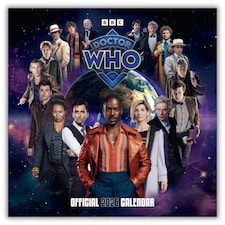 DOCTOR WHO CLASSIC EDITION 2026 SQUARE CALENDAR