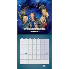 DOCTOR WHO CLASSIC EDITION 2026 SQUARE CALENDAR thumbnail 3
