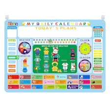 Hang-Up Educational Busy Board for Kids – Learn Numbers, Days & More - Gift Toy for Toddlers