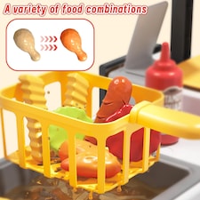 Mini Kitchen Playset – 52PCS Fried Chicken Shop Toy thumbnail 2